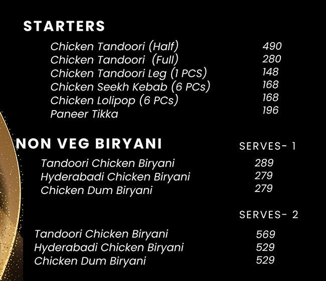 Menu of Passion Biryani - Home Cooked Perfection, Wakad, Pune