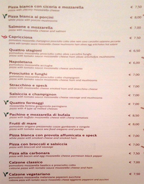 Menu di Gustosando 