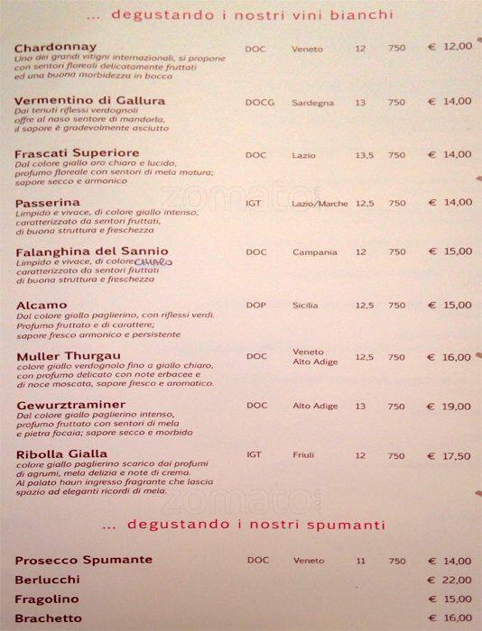 Menu di Gustosando 