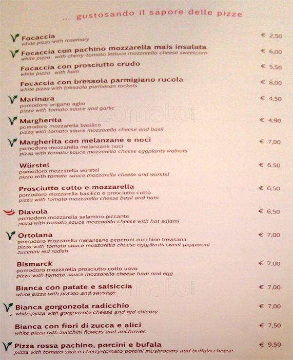 Menu di Gustosando 