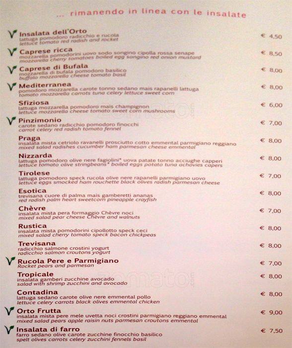 Menu di Gustosando 