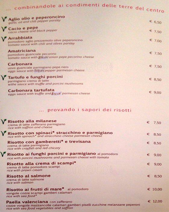 Menu di Gustosando 