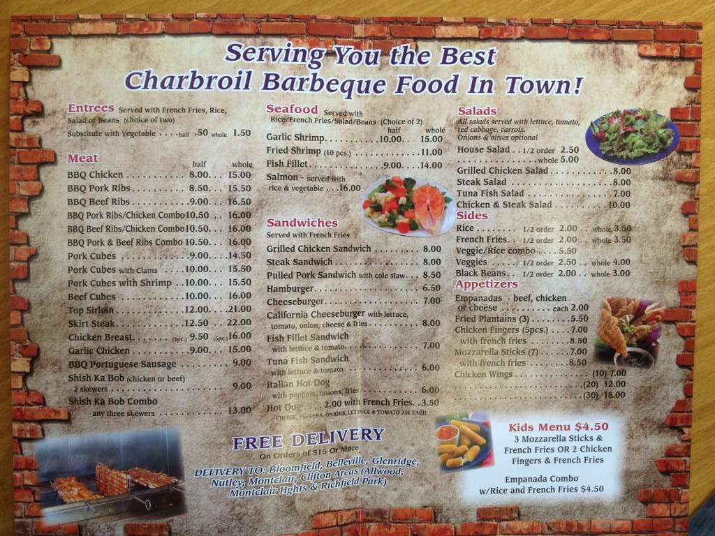 Menu at The Pit BBQ, Bloomfield