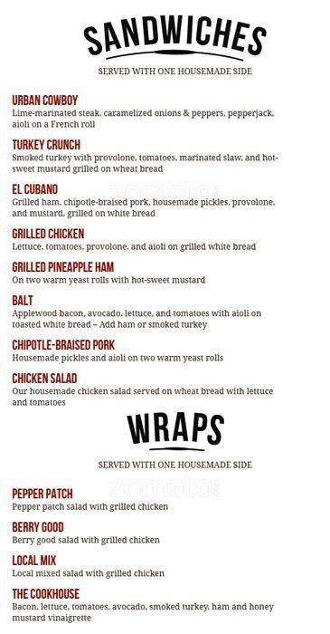 Urban Cookhouse, Homewood, Birmingham - Urbanspoon/Zomato