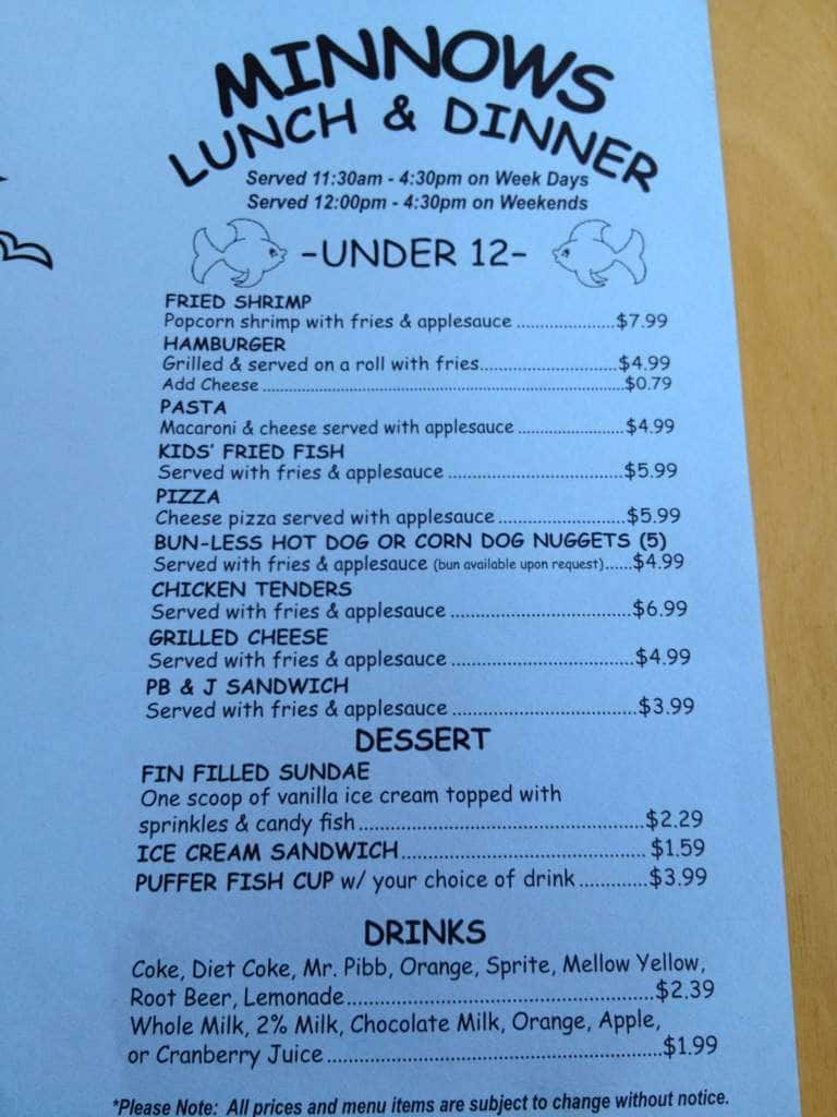 Pier House Restaurant Menu For Nags Pier House Restaurant Nags Head Menu