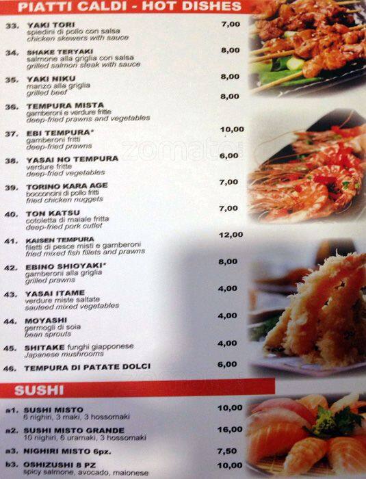 Menu di Kobe 