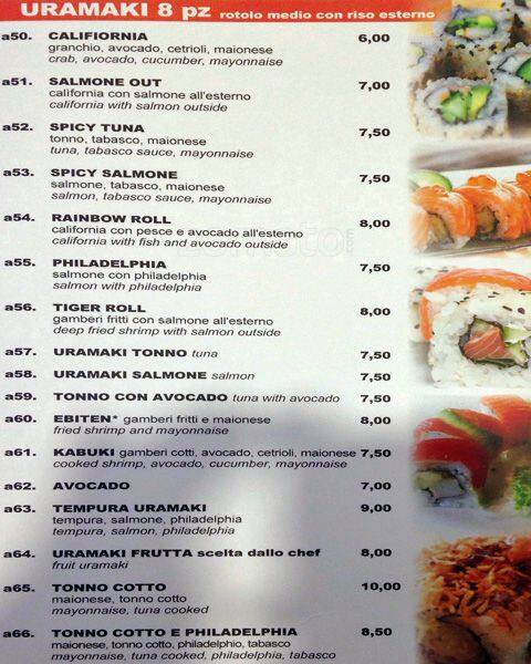 Menu di Kobe 