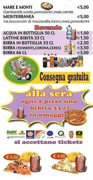 Menu di Il Tempio della Pizza 