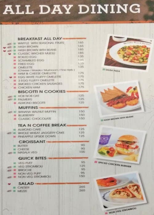 The Coffee Bean & Tea Leaf Menu Zomato
