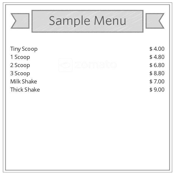 Gelato Messina Menu, Menu for Gelato Messina, Richmond ...