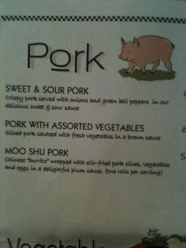 Menu at Chopsticks House restaurant, San Dimas