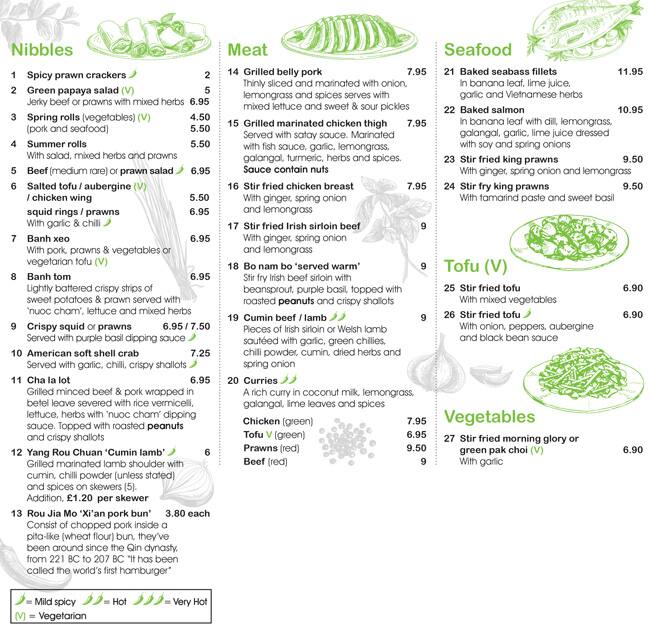 Green Papaya Menu, Menu de Green Papaya, Hackney, London Zomato UK
