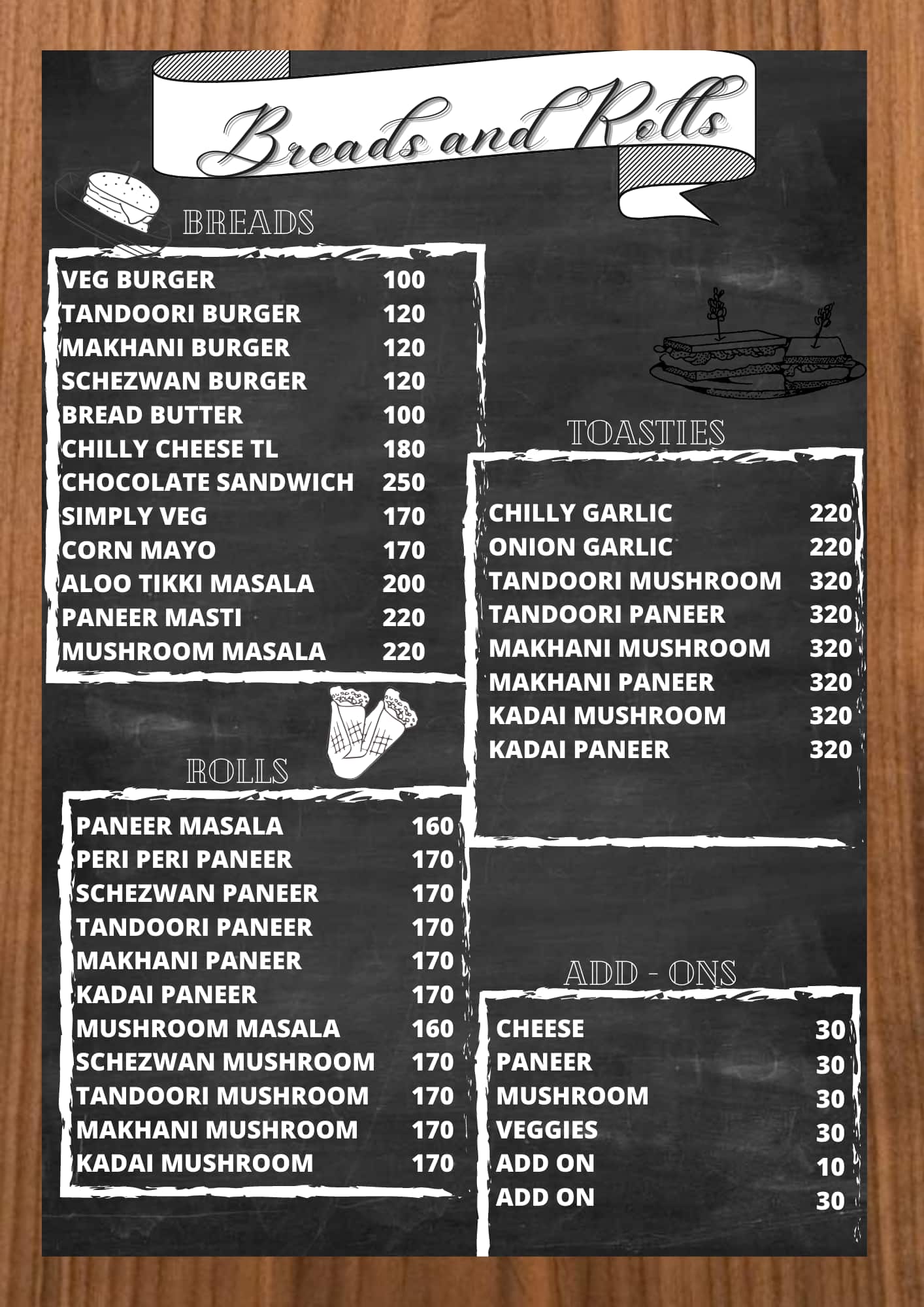 Menu of Coffeetales, Shenoy Nagar, Chennai
