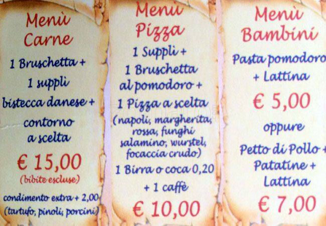 Menu di Offside2 