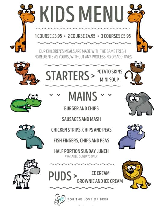 Menu at Truffles restaurant, Fareham, 8A High St