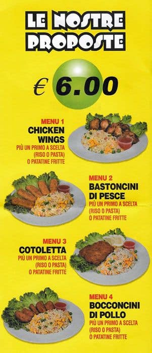 Menu di Wok to you Express 