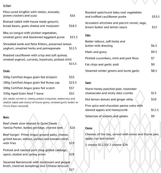 Platform 270 DoubleTree by Hilton Melbourne Menu Urbanspoon/Zomato
