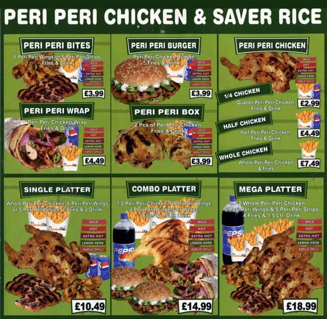 Chicken Villa Menu, Menu for Chicken Villa, Camden Town, London Zomato UK