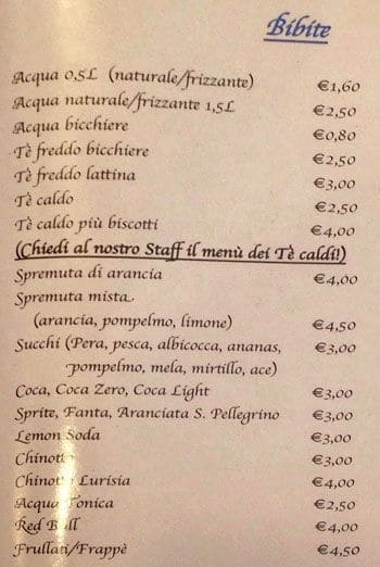 Menu di Pasticceria San Gregorio S.a.s. 