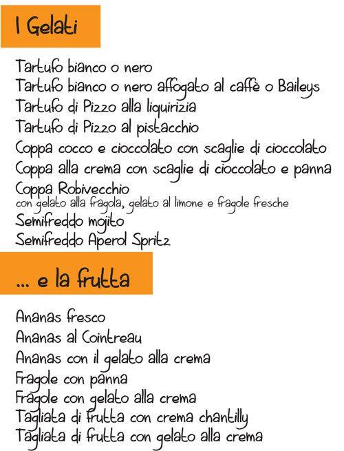 Menu di Robivecchio 