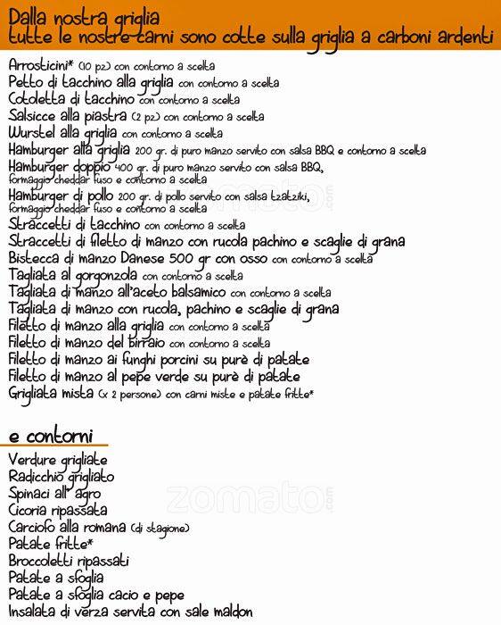 Menu di Robivecchio 