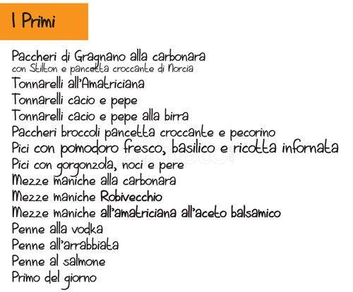 Menu di Robivecchio 
