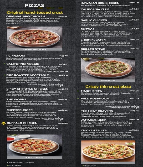 california kitchen pizza menu prices Cpk menu california pizza kitchen ...