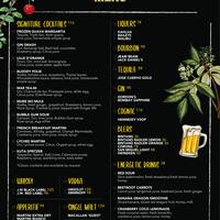 Folie Kitchen Patisserie Menu