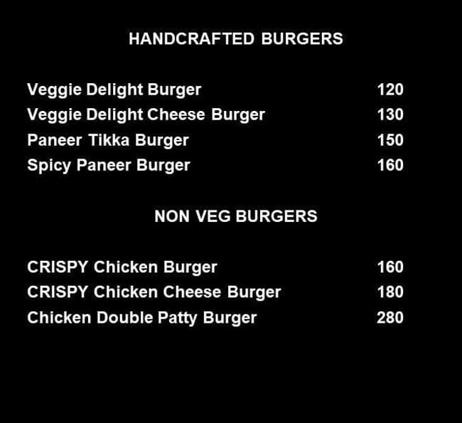 Menu at Food Coma, Navi Mumbai