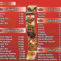 kanatci baba durum evi menu kanatci baba durum evi kayisdagi istanbul icin menu