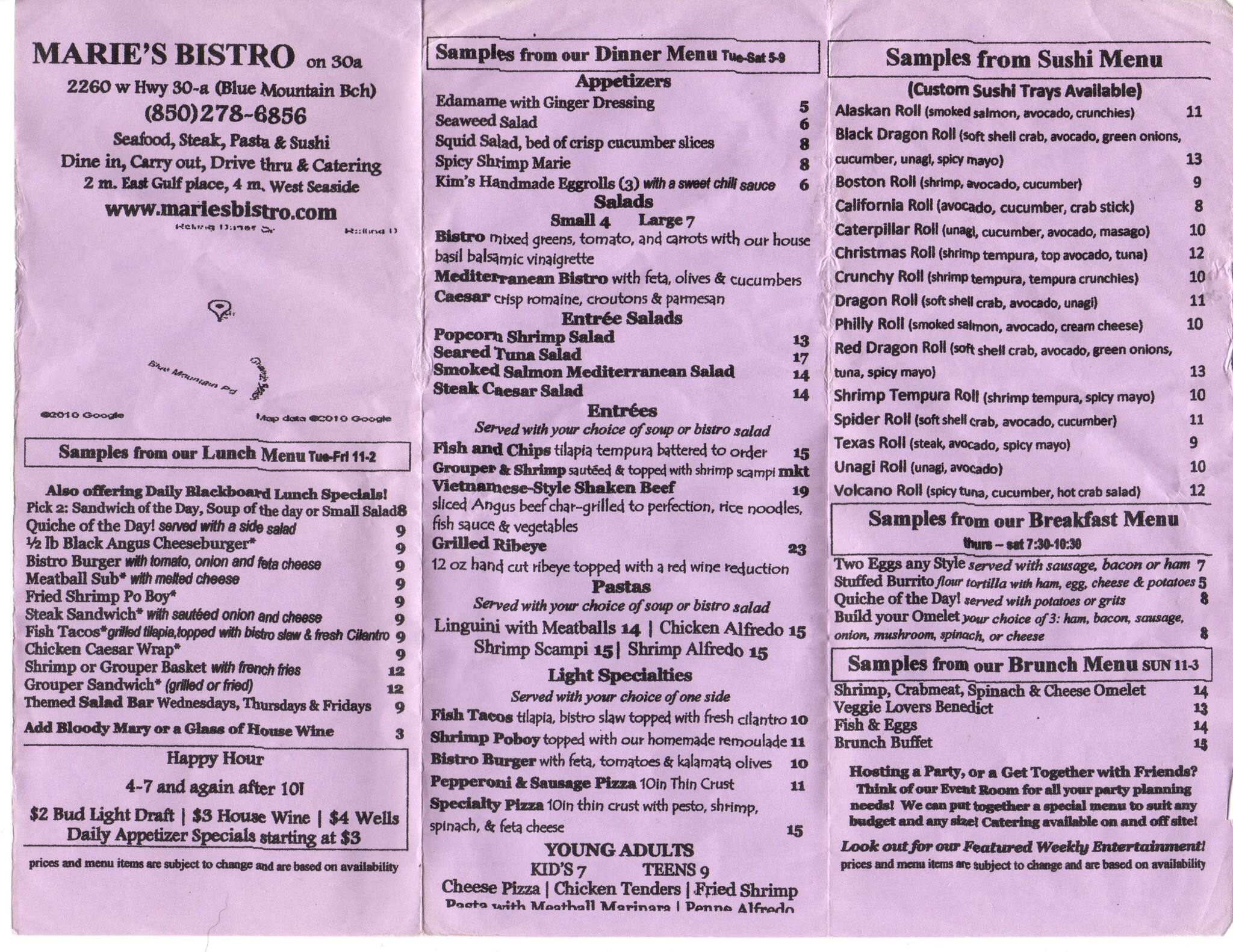 Crispellis Menu - nxaziex