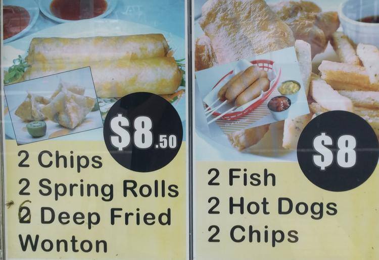 Menu at Good Food Takeaway 香港美食, Auckland