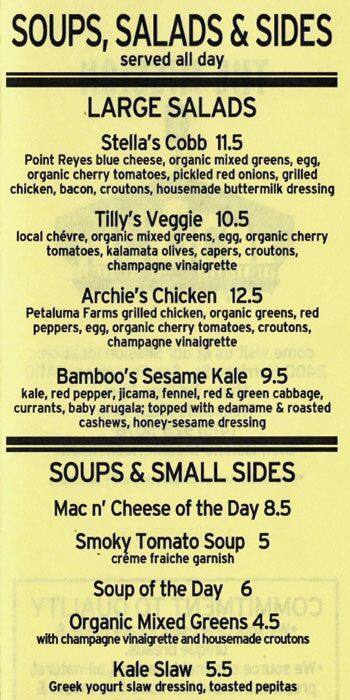 The American Grilled Cheese Kitchen Menu