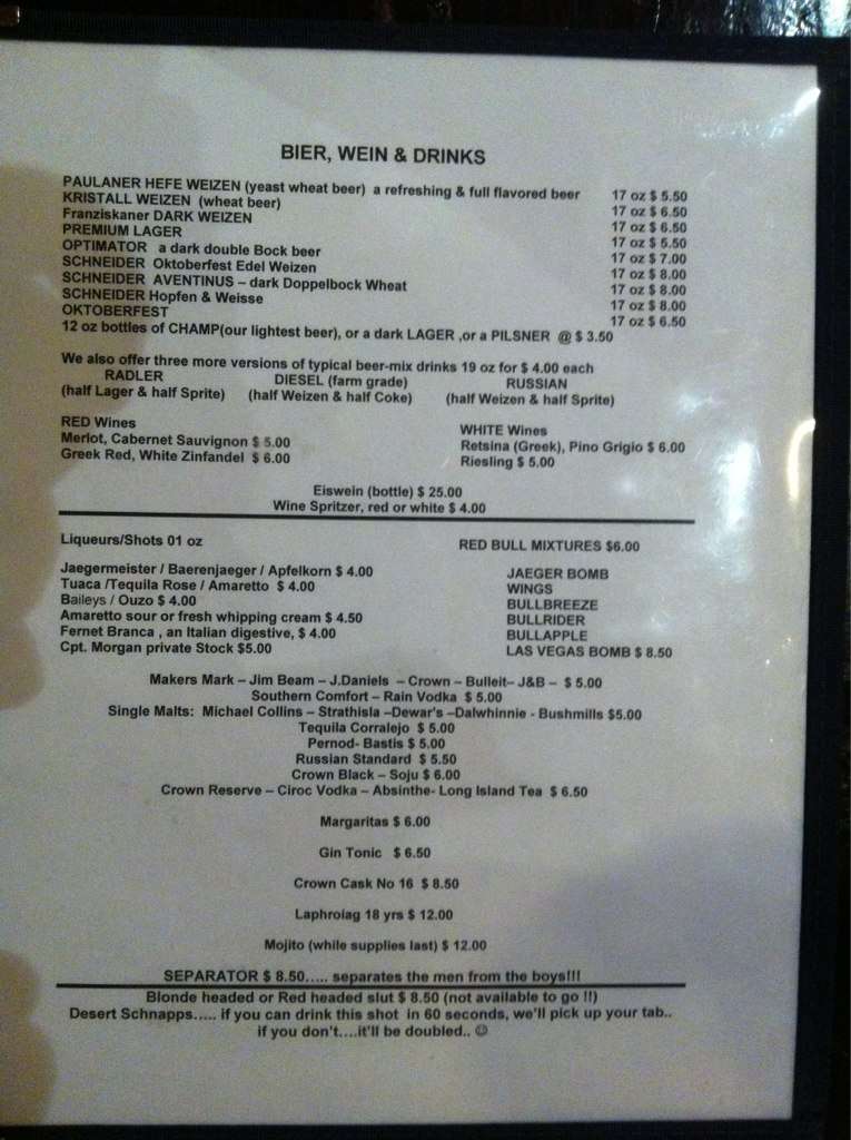 restaurant menu makers