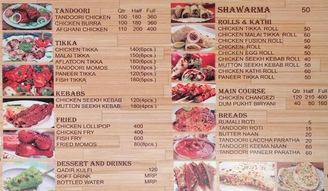 Menu at Eat Street, New Delhi, H-38A