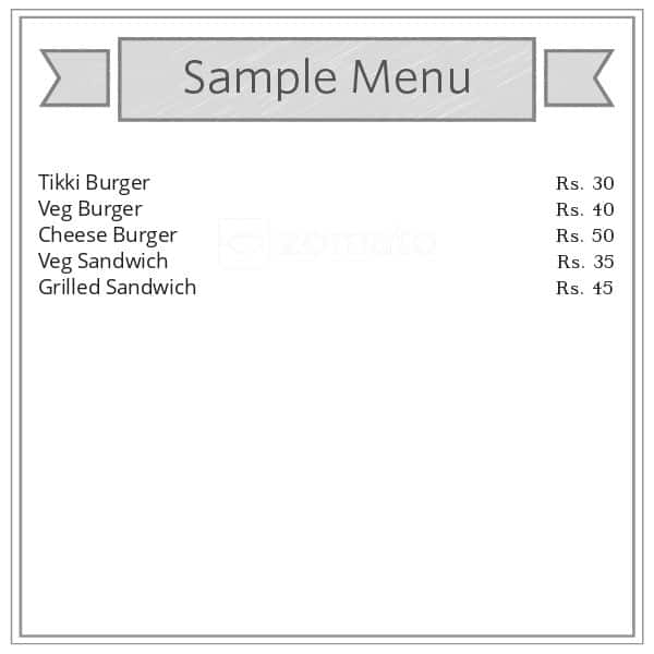 Menu Of Mr Burger, Rajajipuram, Lucknow