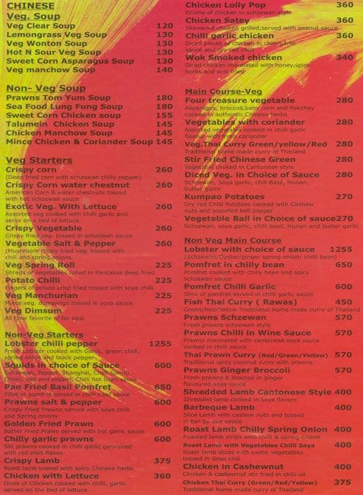 Saffron Spice Menu, Menu for Saffron Spice, Powai, Mumbai Zomato