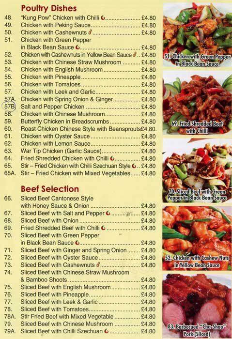 oriental chef menu menu for oriental chef southgate london oriental chef menu menu for oriental chef southgate london