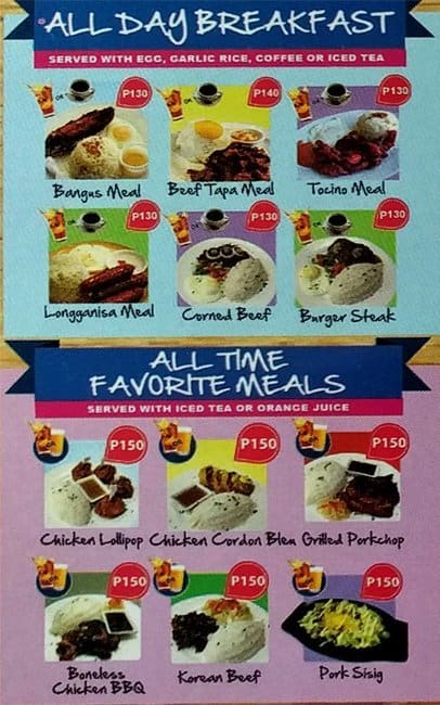 BTF Ice Cream House Menu, Menu for BTF Ice Cream House, Santa Mesa ...