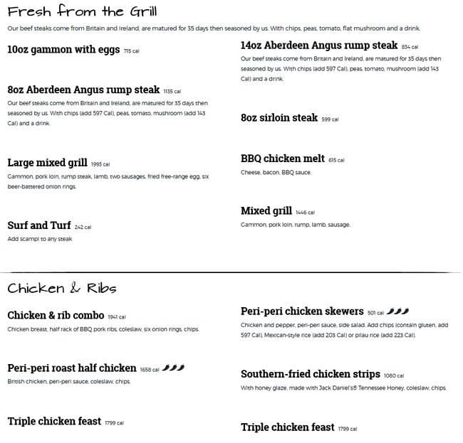 Menu at The Village Inn pub & bar, Pinner, Rayners Ln