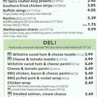 The Moon Under Water Menu Menu For The Moon Under Water Covent Garden London The Moon Under Water Menu Menu For The Moon Under Water Covent Garden London