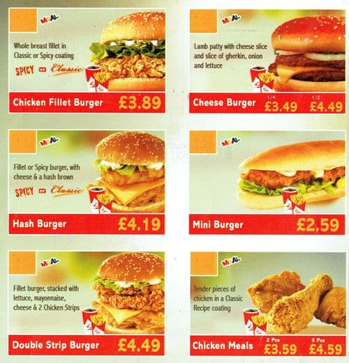 K2 Chicken Menu, Menu for K2 Chicken, Shepherd's Bush, London - Zomato UK