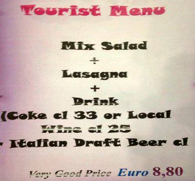 Menu di Green Bar 