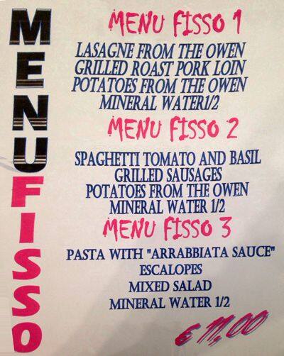 Menu di Green Bar 