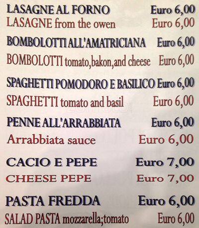 Menu di Green Bar 
