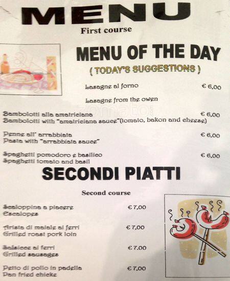 Menu di Green Bar 