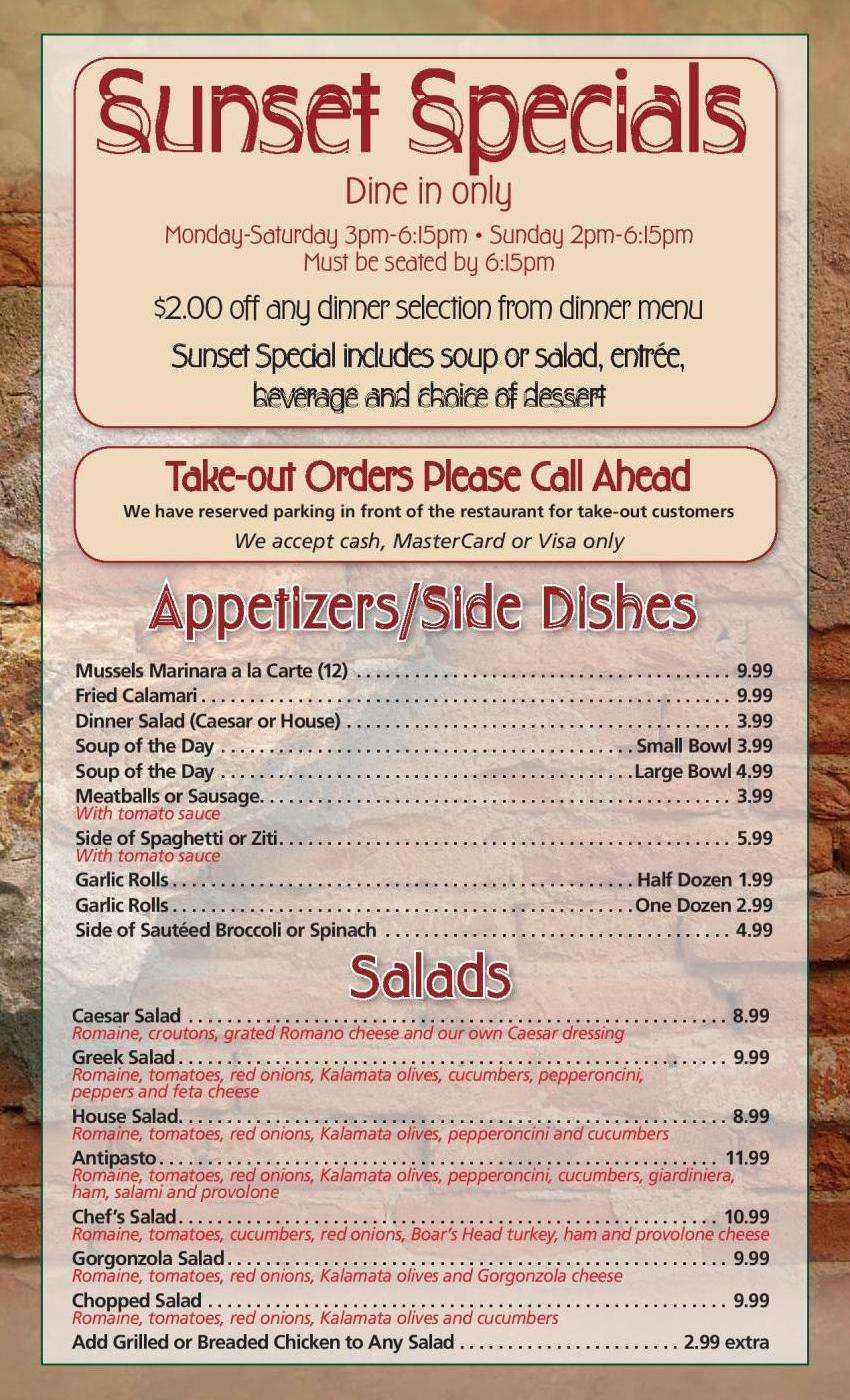 Brick Oven Pizzeria Menu, Menu for Brick Oven Pizzeria, Delray Beach, Miami Urbanspoon/Zomato