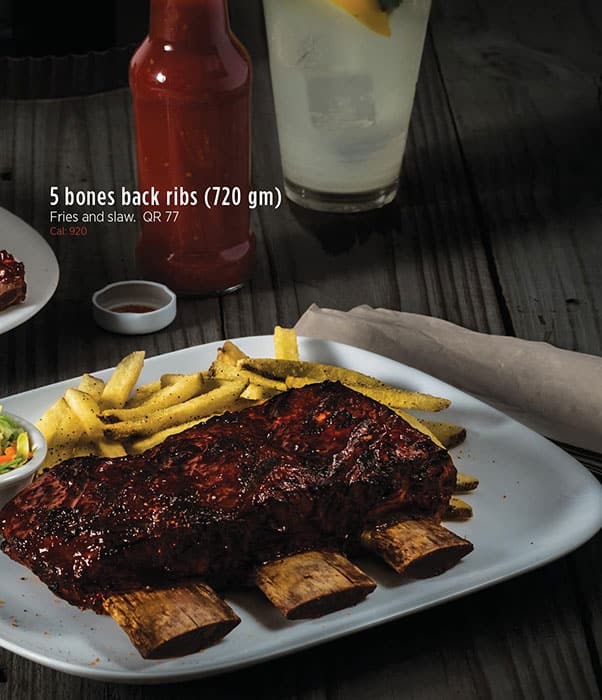 Applebee's menu