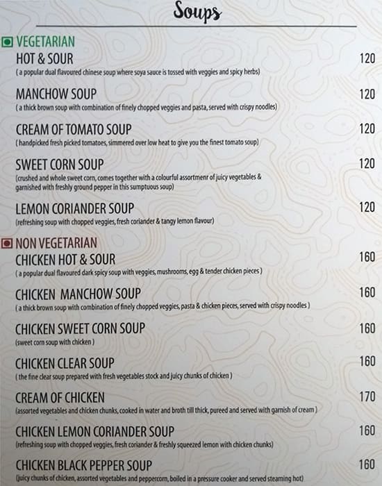 ALOHA- The Terrace Garden ( SILVOTEL) menu