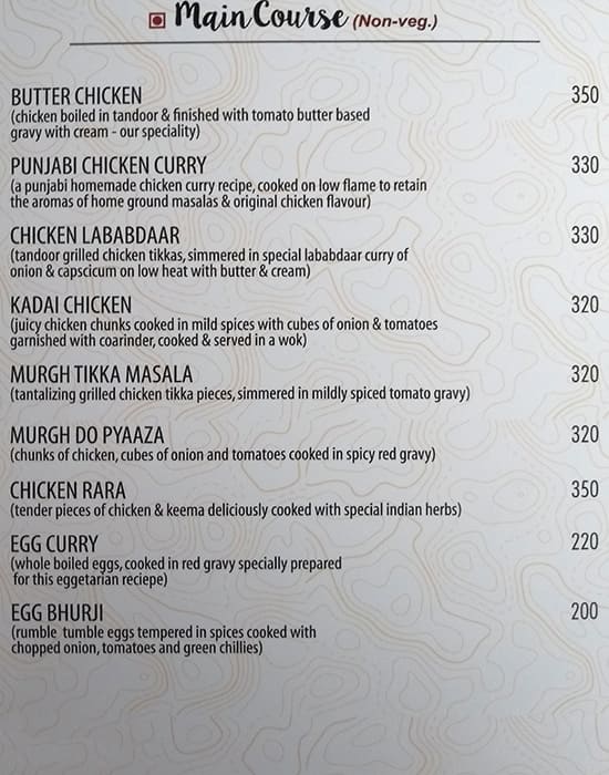 ALOHA- The Terrace Garden ( SILVOTEL) menu